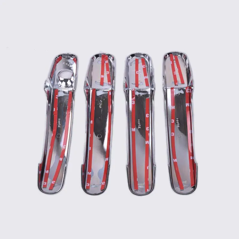 New Chrome Car Door Handle Cover Trim Stickers Styling Accessories For Ford S-MAX 2007-2012 SMAX