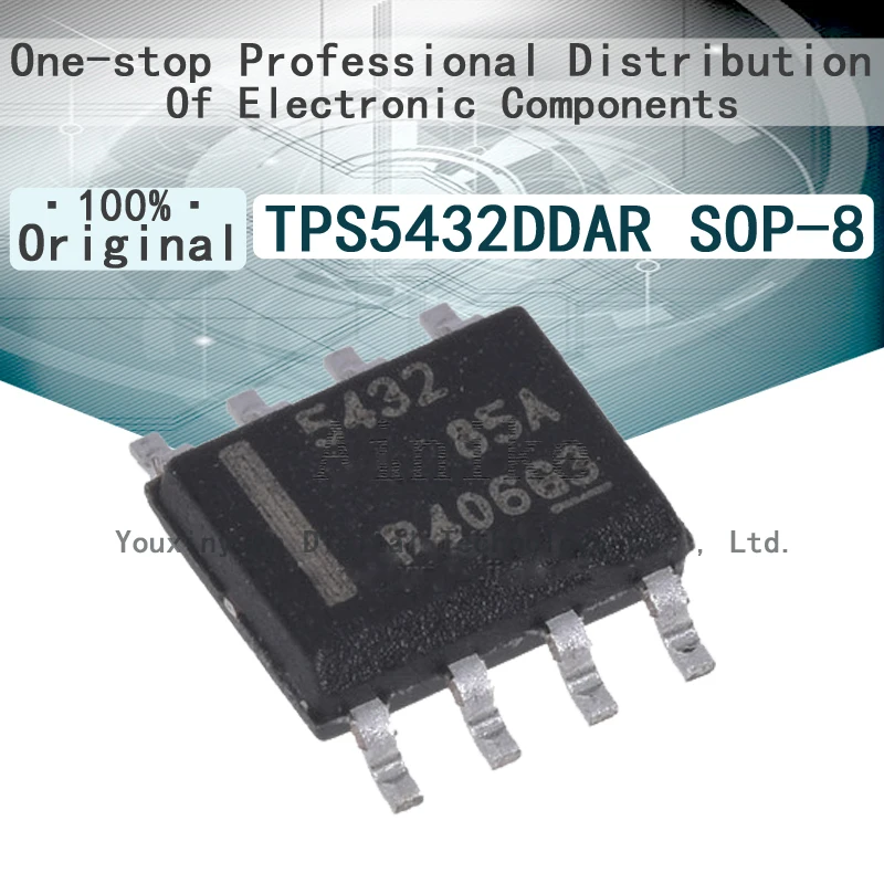 

10/Pcs New Original TPS5432 TPS5432DDAR SOP-8 DC/DC switching regulator noise reduction IC chip SOIC-8