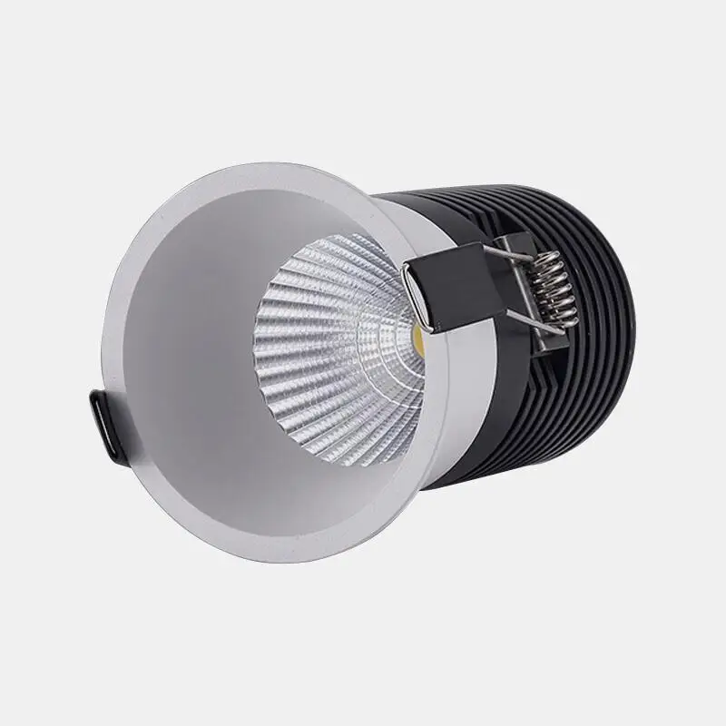 Dimmable Recessed Anti Glare COB LED Downlights 7W 9W 12W 15W LED Ceiling Lamps 110~240V LED Ceiling Spot Lights Indoor Lighting