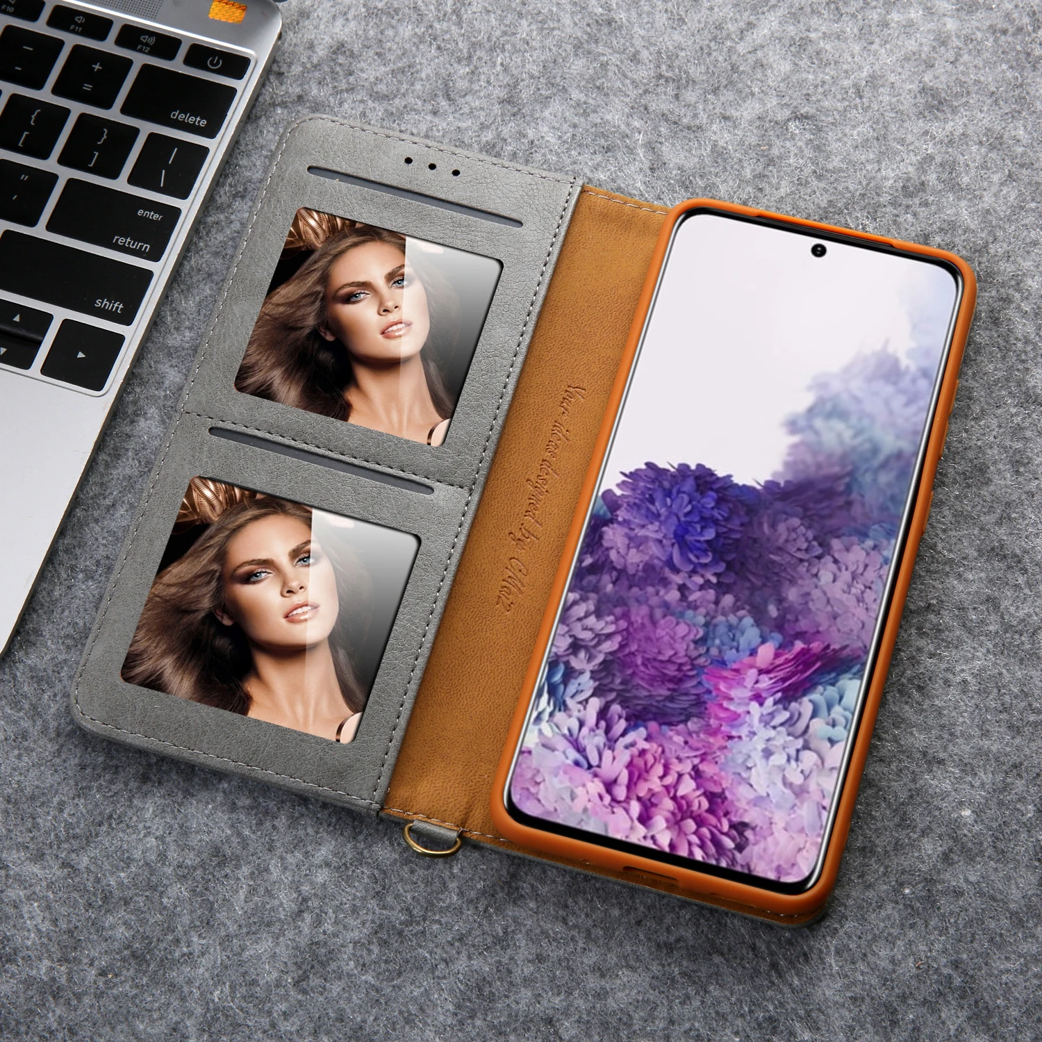 S23 Magnetic Leather Case For Samsung Galaxy S20 S21 S22 Plus Case Flip Wallet Cover For Samsung Galaxy S23 Ultra Case Stand