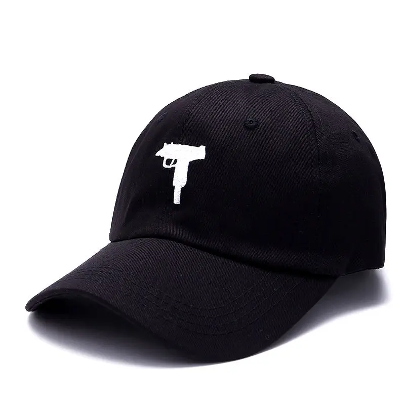 VORON Uzi Gun Baseball Cap US Fashion 2017 Snapback Hip hop Cap Men HEYBIG Curve visor 6 panel dad Hat casquette de marque