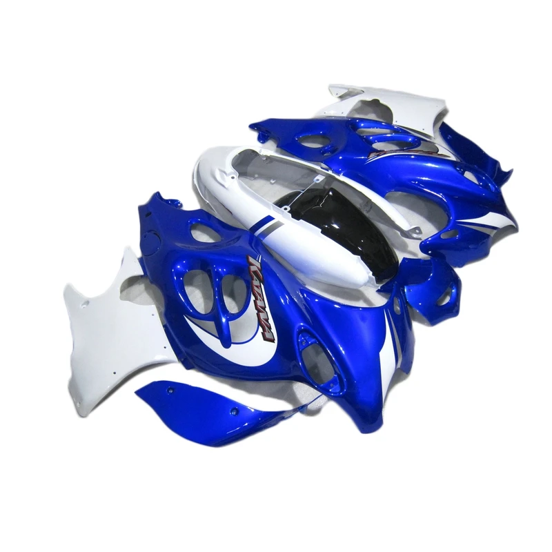 Kit de carenado de inyección para SUZUKI KATANA GSX600F gsx 600f 2003 2004 2005 2006 100%, juego de carenados azul y blanco GSX750F 03-06 WE2