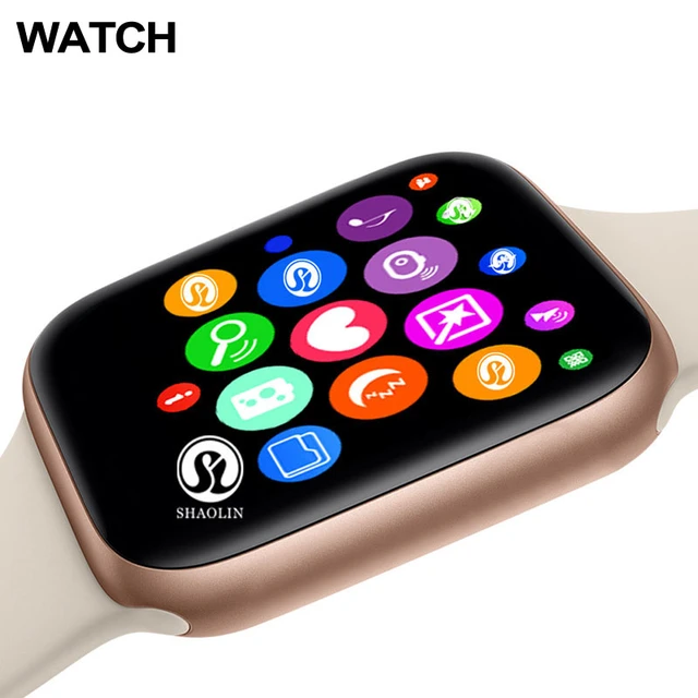 Smart Watch Series 7 44MM For Apple IOS Android phone Heart Rate Bluetooth call Wireless Charger PK IWO13 W56 AliExpress