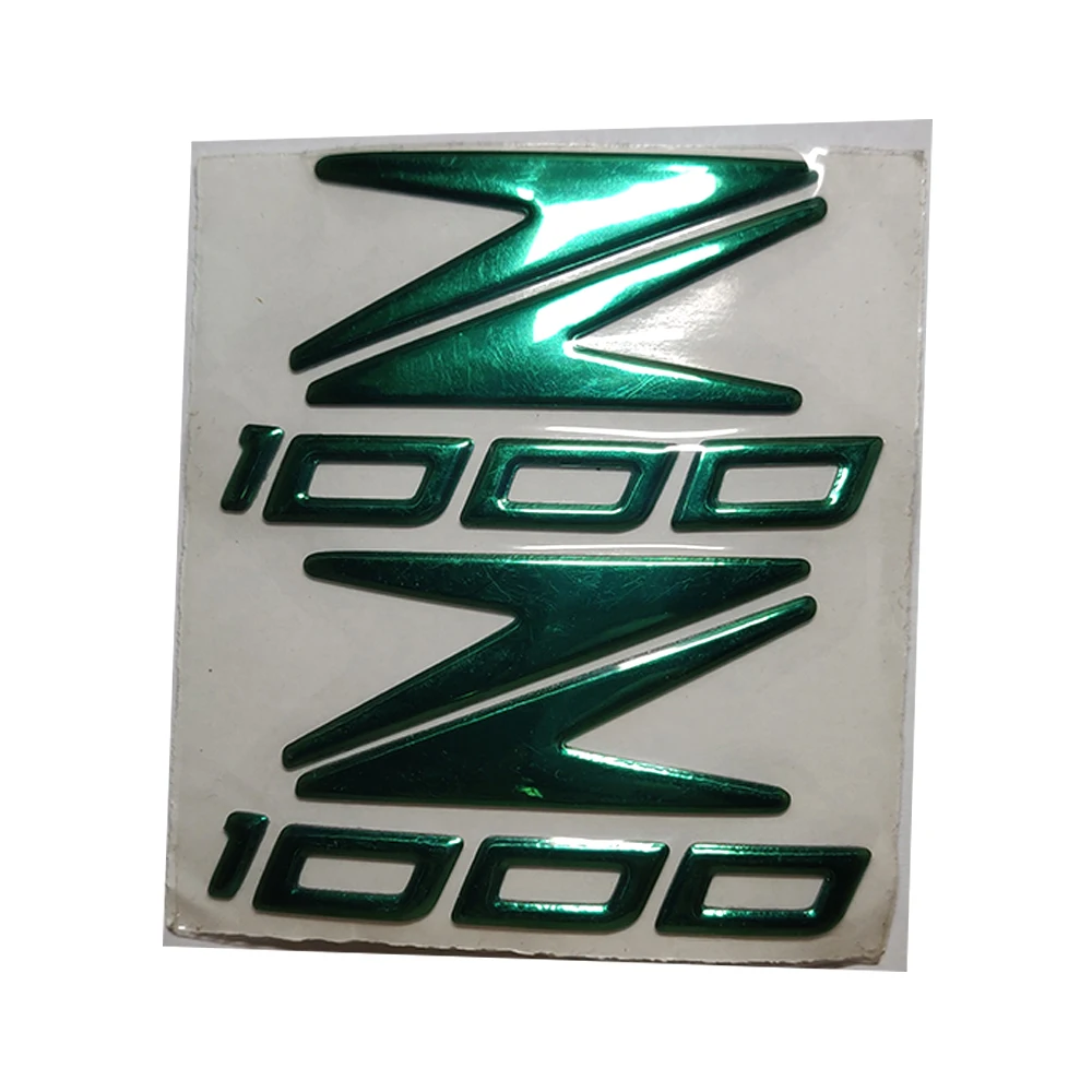 Motorcycle 3D Emblem Badge Decal Tank Wheel Z1000 Sticker Soft Reflective Decal For Kawasaki Z1000 Z 1000