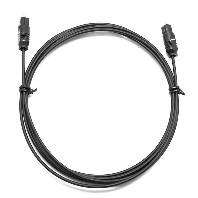 Kabel światłowodowy OD2.2mm, metalowy kabel Audio Audio kabel Toslink kabel cyfrowy światłowód plastikowy transmisja Audio