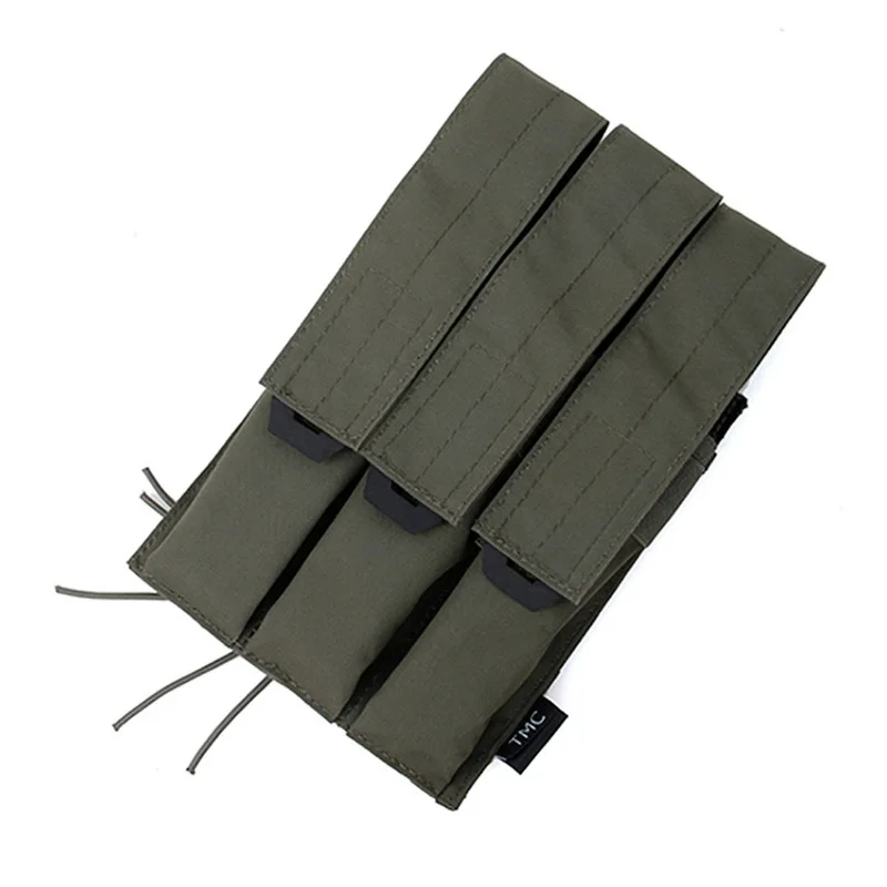 Imagem -03 - Tactical Triplo Magazine Pouch Mag Carrier Smg Mag Camo Molle Vector Tmc