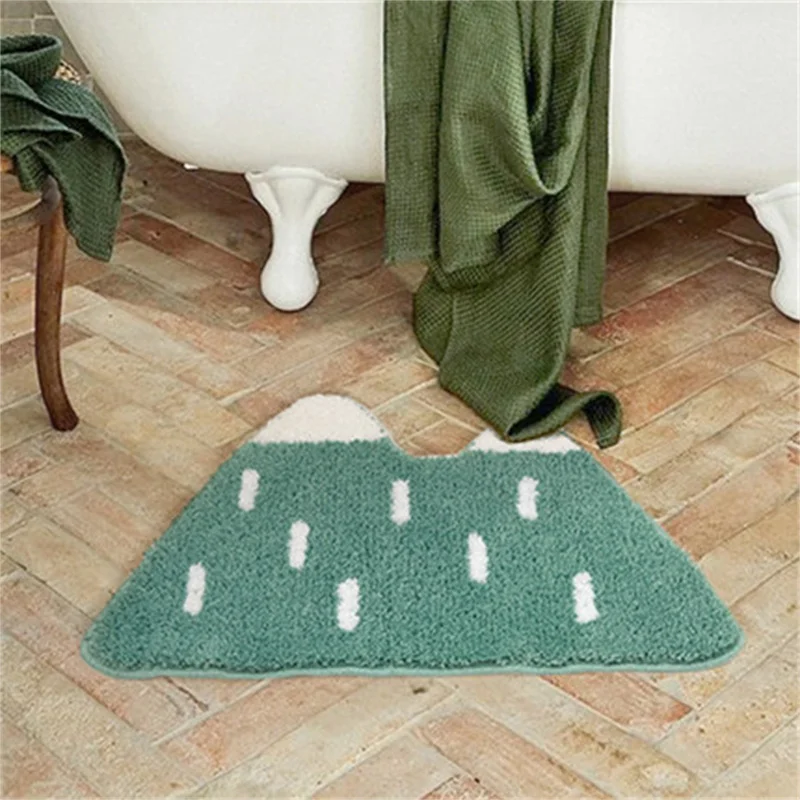 Nordic Tufed Mountain Bedroom Non Slip Mat Soft Fluffy Carpet Area Floormat Doormat Tidy Rug Holiday Home Carpets Decoration