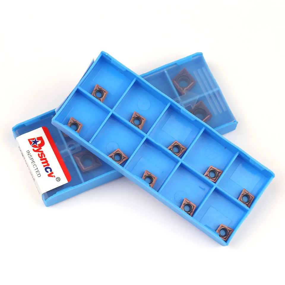 CCMT060204 CCMT09T304 CCMT120404 DY9008 CCMT060208 DY9008 Carbide Lắp Biến Dụng Cụ Inox Tiện Bằng Máy CNC Cắt
