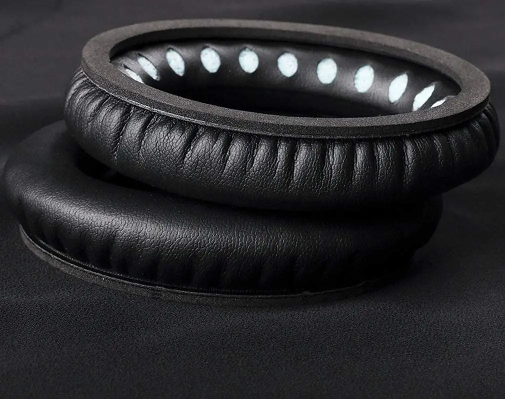 Replacement Ear Pads for Bose QC15 / QC25 / QC35 & 35 ii / QC2 / AE2 / AE2i / AE2W - Headphones Ear Cushion Kit (Black)
