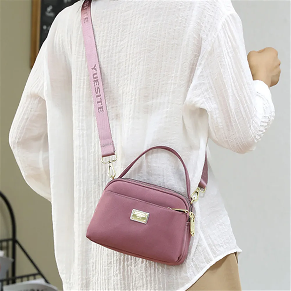 Mini Design Ladies Shoulder Bags New Multifunctional Crossbody Bag Casual High Quality Nylon Women Travel Bags Bolsos De Mujer