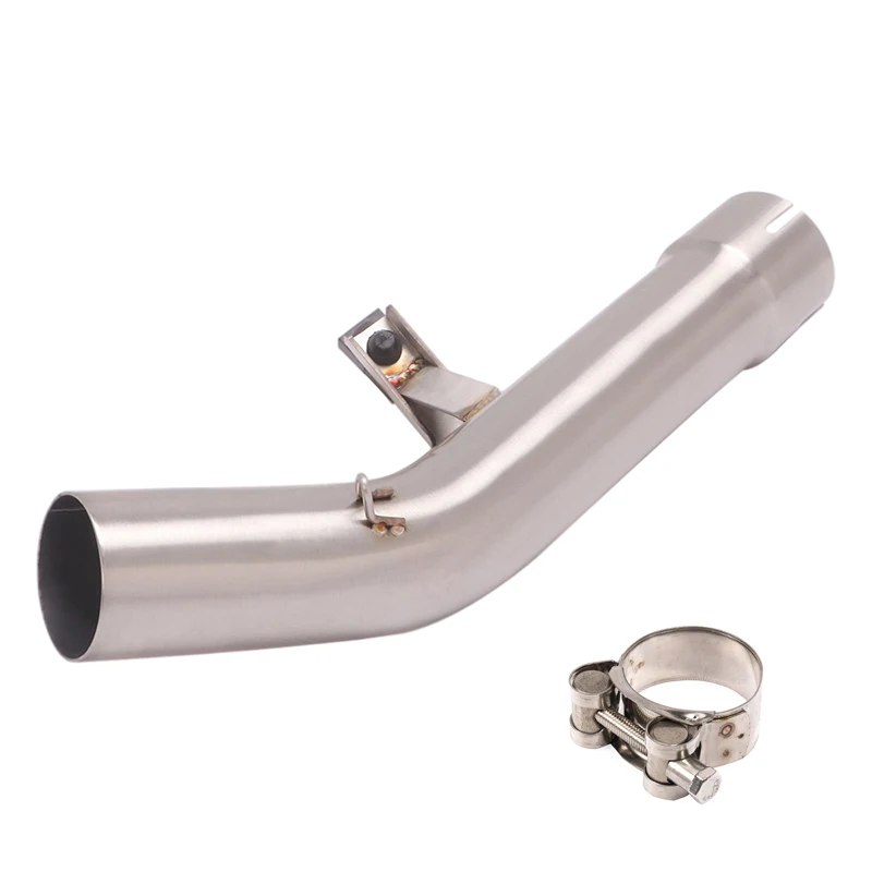 For SUZUKI GSF650 GSX650F 2007-2016 GSF1250 1250 2007-2018 Motorcycle Exhaust Escape Modified Mid Link Tube Connection  Muffler