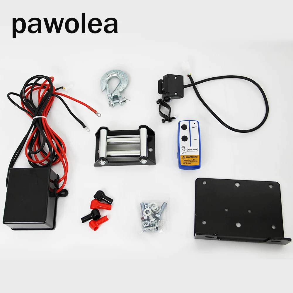 12V Electric Winch 2000-4500lb for Off-Road Rescue