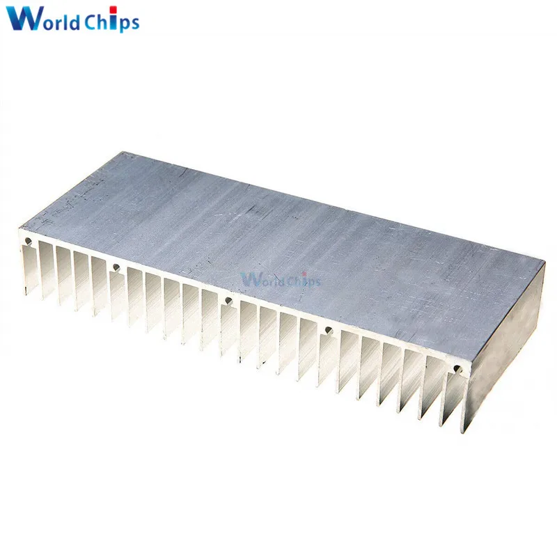 60x150x25mm Silver Aluminum Heatsink Heat Sink for Chip IC LED Electronic Heat Dissipation Cooling Cooler