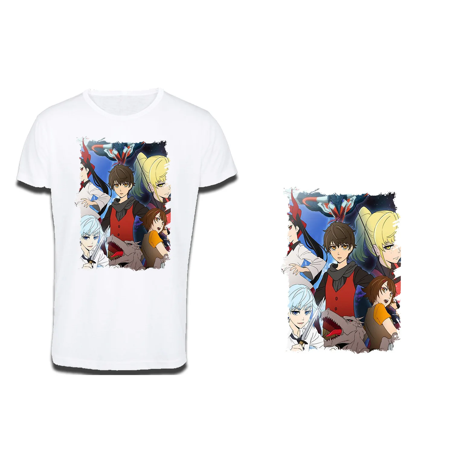 T-SHIRT cotton touch A3 TOWER OF GOD ANIME cotton touch T-shirt