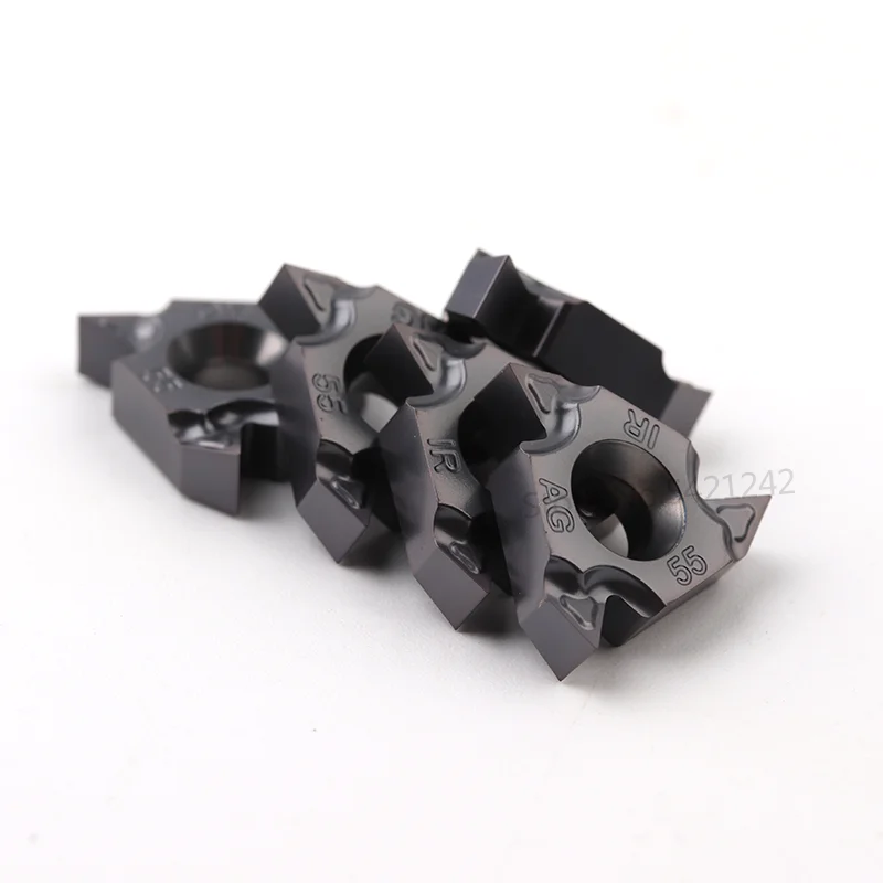 10pcs 16ERM 16IRM 11IRM AG60 AG55 A60 A55 IC908 100% Original ISCAR Carbide Inserts CNC Lathe Tool Thread Turning Tools