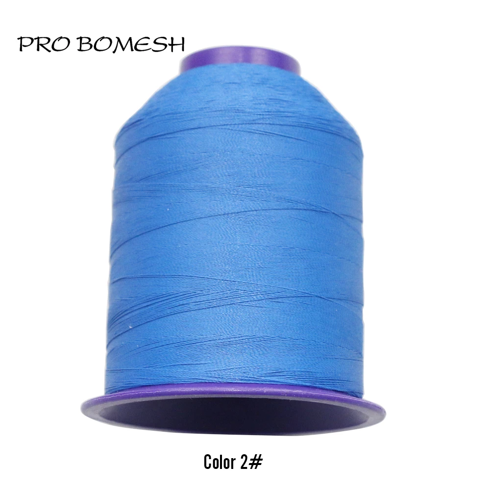 Pro Bomesh 1pcs 150D SIze C 2000m 14 Colors NCP Thread Wrap Guide Refit Repair Rod Component DIY Rod Building Accessory Pole