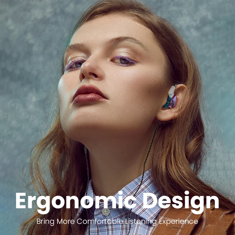 X2 Pro 3.5Mm Có Thể Tháo Rời Với Tai Nghe Có Dây Kép Năng Động HiFi Tai Nghe Loại Bỏ Tiếng Ồn Máy Tai Nghe Bass Nhạc Stereo Tai Nghe Nhét Tai