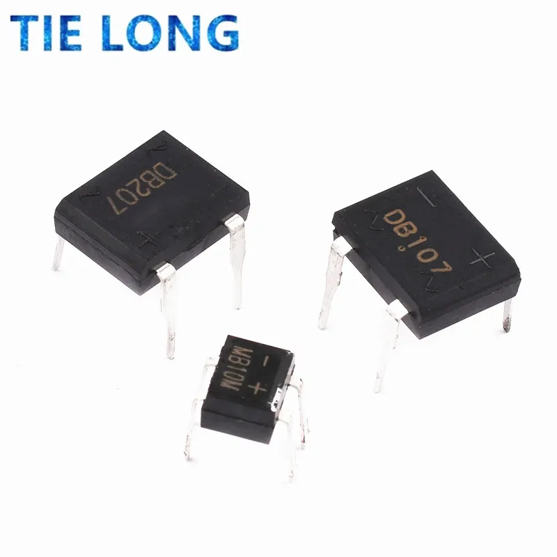 20PCS MB6F MB6S MB8F MB8S MB10F MB10S ABS6 ABS8 ABS10 ABS210 DB104S DB105S DB106S DB107S DB157S DB207S Rectifier Bridge Stack