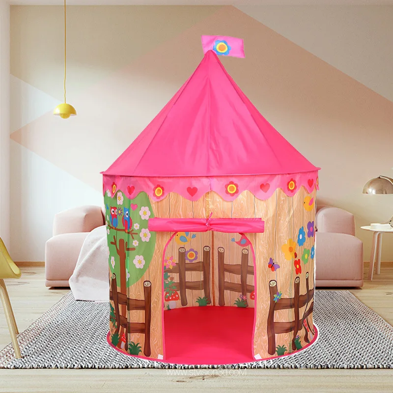 Children Tent Game Play House Toy Indoor House Hold Princess Girl Birthday Gift Toy Dream Castle Gift