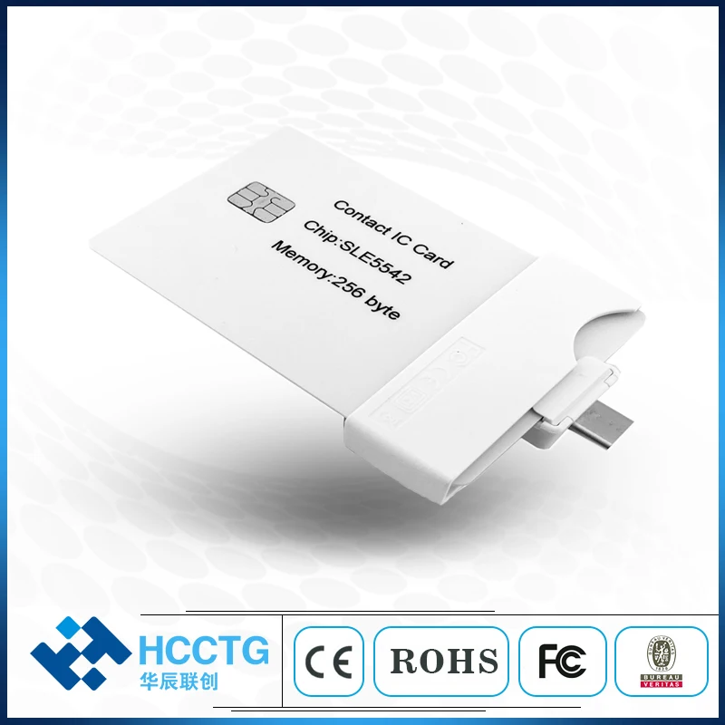 Pocket Mate สมาร์ทเครื่องอ่านการ์ดอินเตอร์เฟซ USB Type-C ISO7816 ACR39U-NF เครื่องอ่านการ์ด