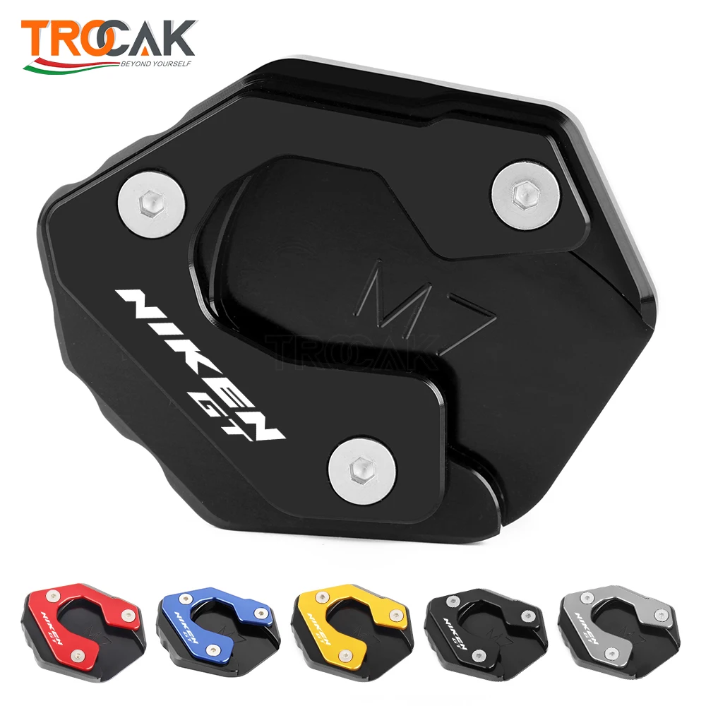 CNC sepeda motor Kickstand pijakan kaki samping bantalan dukungan pelat untuk YAMAHA NIKEN 2018-2022 NIKEN GT 2019 2020 2021 2022