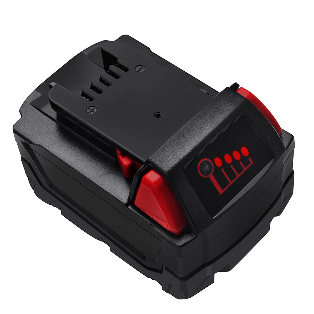 For Milwaukee 18V 9.0Ah/6.0Ah Li-ion 48-11-1815 M18 XC 48-11-1850 M18B2 M18B4 Z50 Rechargeable Compatible Replace Battery Tool