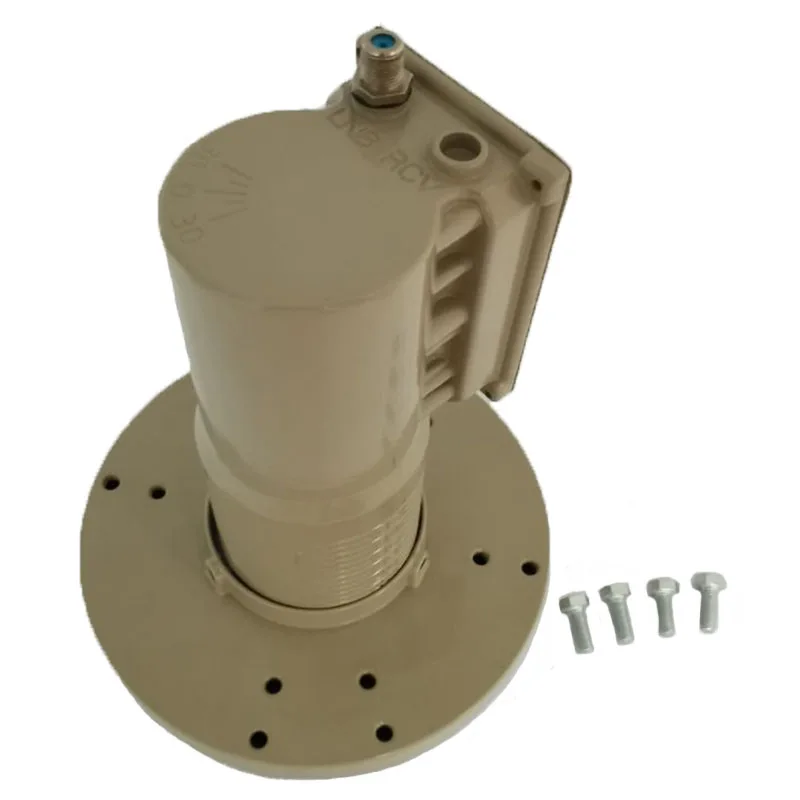 Super High Gain กันน้ำ5G การรบกวน C Band Lnbf Dual Output Single LO 5150 Mhz Lnb C Band