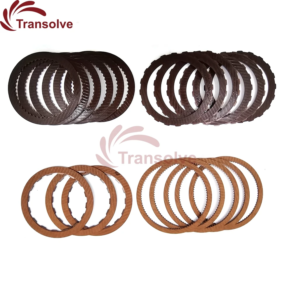 

Auto Transmission Friction Clutch Plates Kit Fit For 5R55W 5R55S Gearbox FORD RWD 5-Speed Car Accessories Transolve B137880D