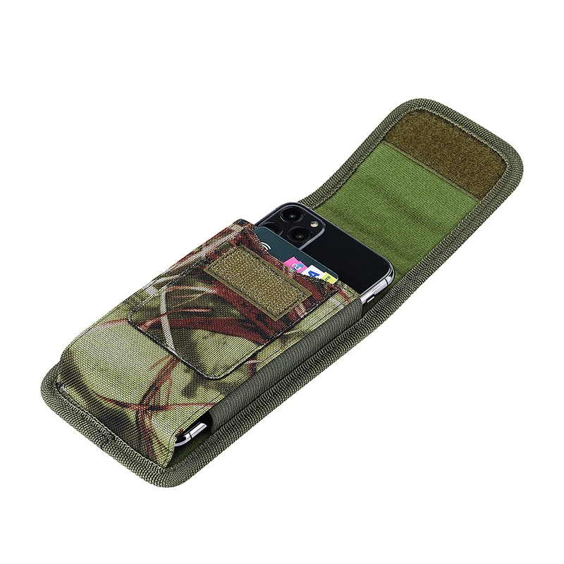 4.7-6.9 inch Outdoor Camouflage Bag Mobile Phone Tactical Waist Bag For iPhone 13 12 11 Pro Max X 8 7 6 6S Plus 5 5S SE Case