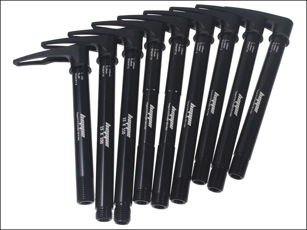 HEPPE Fahrrad Steckachse Vorderradgabel Welle Spieß 15x100 15x110 MTB Rennrad Schnellspanner M15xP1,5 Gewindesteigung Fahrradteile – Detail 15
