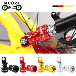 MUQZI Quick Release Pedal Adapter Folding Bike Ultra-Light Pedals Buckle Bicycle Pedal Portable Mounting Holder For Brompton