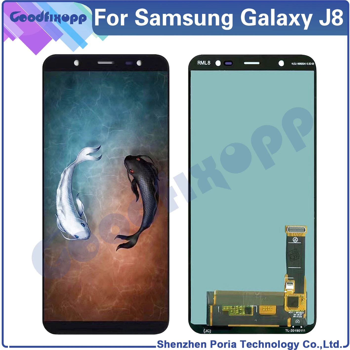 

100% Test AAA For Samsung Galaxy J8 SM-J810G J810F J810Y J810Y J810GF J810M LCD Display Touch Screen Digitizer Assembly