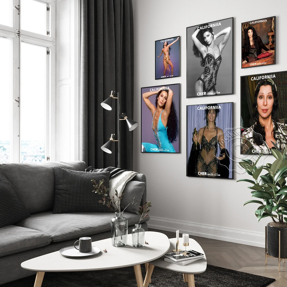 Cher Sexy Music Star Art Print - đánh giá và giá Vintage Collectible Magazines