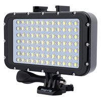 Ultra Bright 50M Waterproof Underwater LED HighPower Flash Light For Gopro Canon SLR Cameras Fill Lamp Diving Video Lights Mount