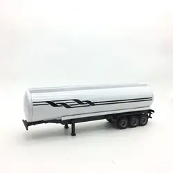 Brinquedo modelo diecast plástico do caminhão do reboque, acessórios da alteração, reboque, veículo do carro, presente da coleção, escala do 1:43, 28cm