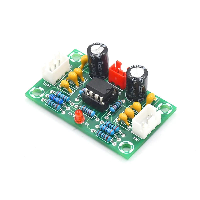 UNISIAN NE5532 Auido Preamplifier Board NE5532 OP AMP ชิป DC12-30V สำหรับเครื่องขยายเสียง