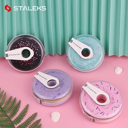 1pc STALEKS Disposable Donuts Frosted Nail Strips Manicure Polishing Strip Nail Art Rubbing Strip Manicure Tool with Saw Cut