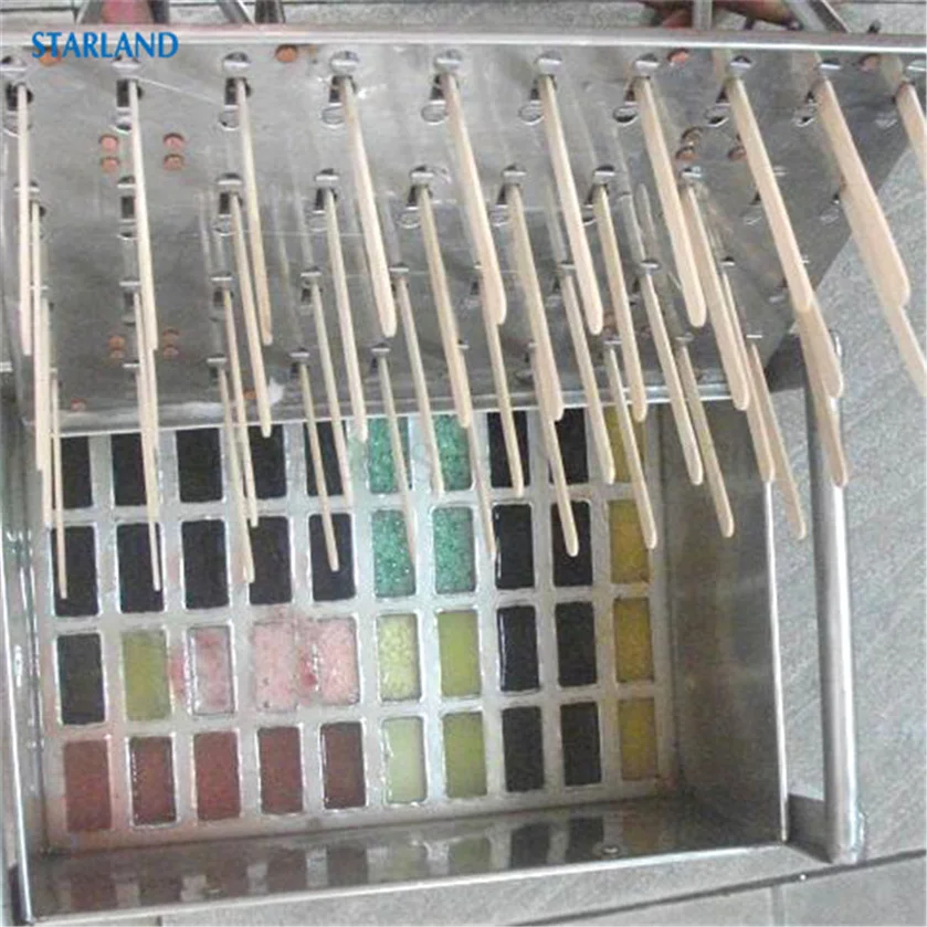 50 pièces/ensemble bâton de Popsicle en bois de bouleau bâtons de crème glacée bâton de sucette en bois bâton artisanal accessoires de Popsicle 2 ensembles