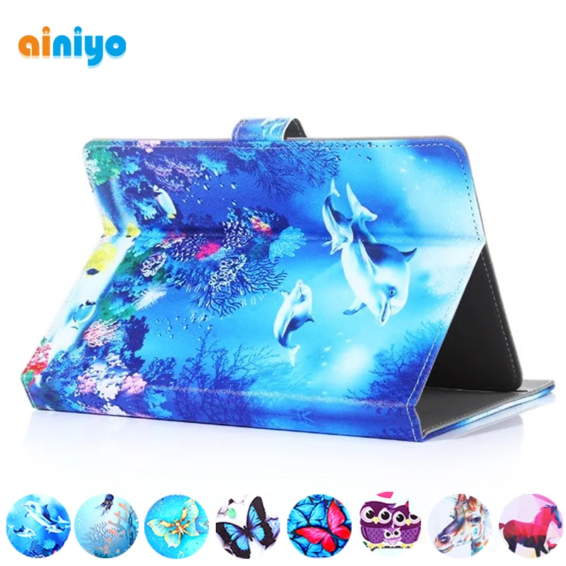 Universal Case for Tablet 10.1 InchPrestigio Grace 4991 4891 4791 5771 5791 7781 3101 3201 3301 4G Cartoons Protective Cover