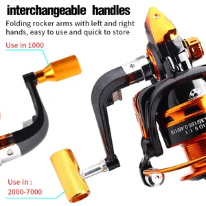 عجلة بكرة الغزل JOSBY-Metal لسمك الشبوط في المياه المالحة ، حركة بكرة صيد جديدة ، سلسلة 13 BB ، 1000-7000 ، مستلزمات ، جديد أعلى 8 مبيعات بكرة أدونيس 7000 - رقم 6