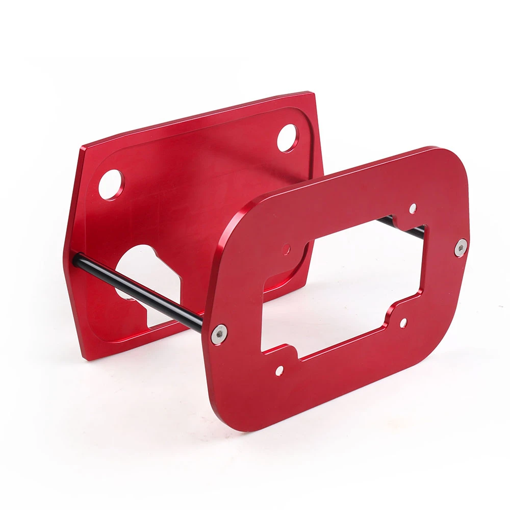 For Optima 34/78 Aluminum Ball Milled Battery Hold Down Tray Bracket Black Red Blue