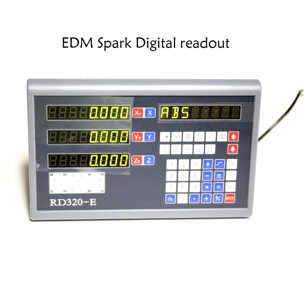 EDM 3 Axis Digital Readout DRO Spark Machine countroller