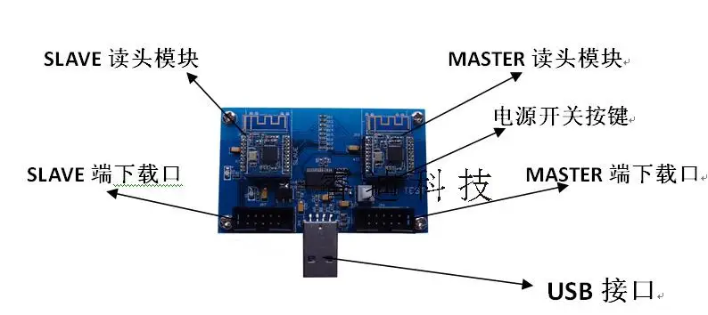 Aktiver RFID-Leser / drahtloses Fern-Transceiver-Modul / RFID-Test / NRF24LE1/