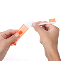 1Pc Soft Plastic Folding Toothbrush Outdoor Tooth Brush Useful Oral Cleaning Portable Business Trip Travel Camping Accessories 4