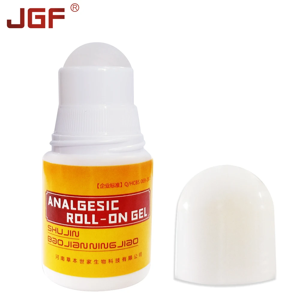 JGF 2pcs Pain Relief Cream Chinese Medical Pain Gel Analgesic Roll-on Gel For Rheumatoid Arthritis Joint Neck Waist Pain Relief