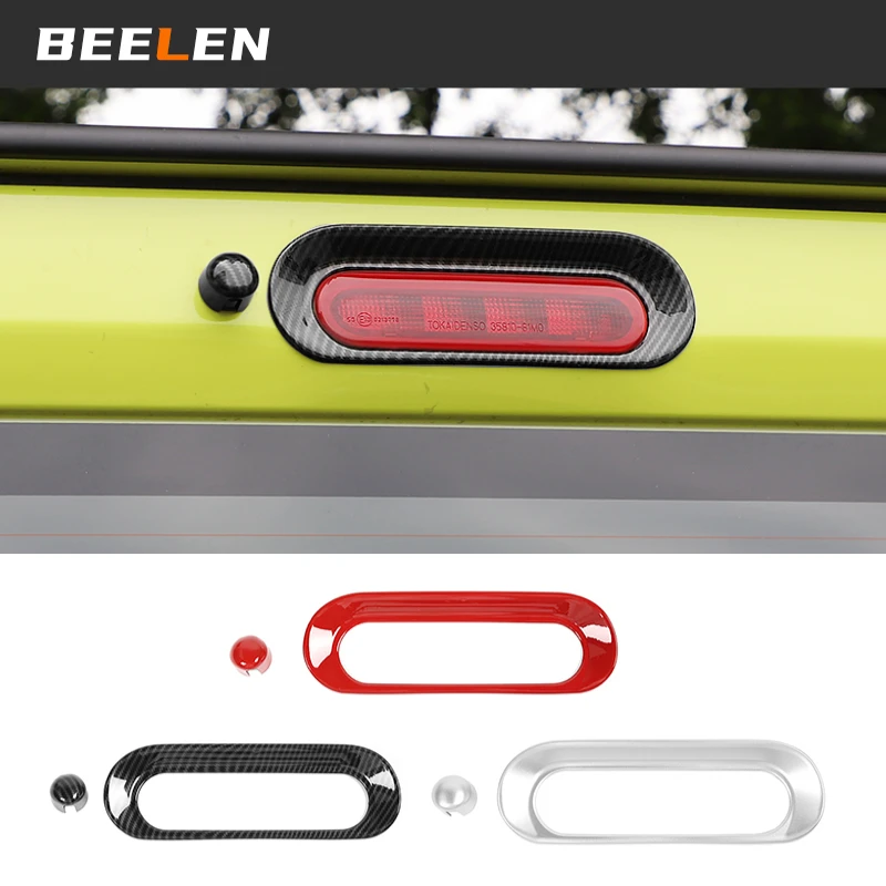 Car Stickers For Suzuki Jimny JB64 Sierra JB74W 2019 2020 ABS High Brake Light Decor Frame Cover Exterior Accessories Styling