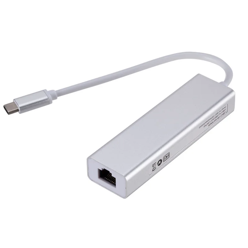 Adaptateur 4 en 1 HUB USB C RJ45 100Mbps, câble de Port Ethernet, adaptateur USB C vers USB 3.0 S6 pour Macbook Pro, accessoires