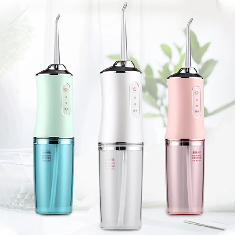 

240ML Portable Oral Irrigator Wireless Electric Water Flosser Waterproof USB Rechargeable Teeth Cleaner Dental Flusher