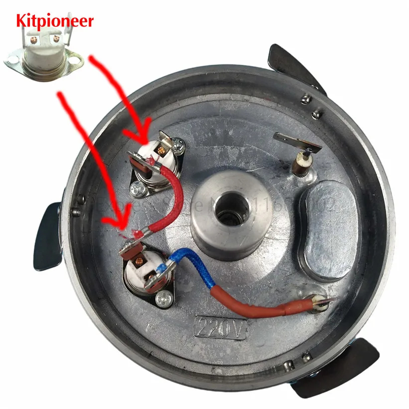 Запасная часть ограничителя температуры, замена машин для производства сахарной ваты MF, аксессуары для изготовления сахарной ваты ET