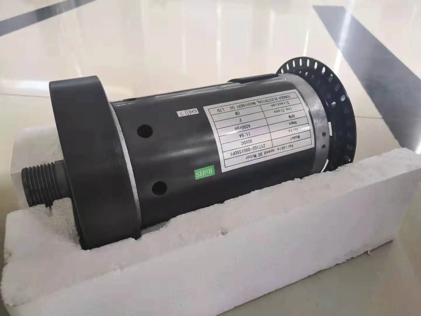 1-5HP تيار مستمر محرك مشاية محرك عام موتور موتور تيار مباشر محرك DC90V DC180V المحرك